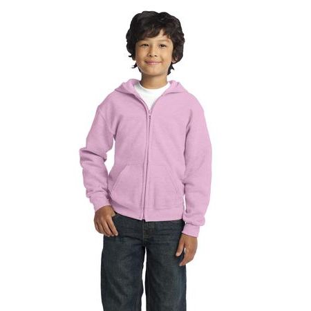 Gildan ®  Youth Heavy Blend   Full-Zip Hooded Sweatshirt. 18600B
